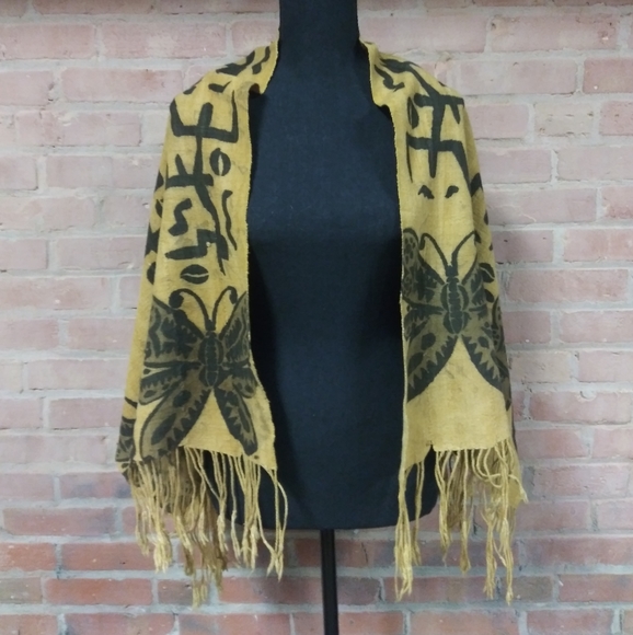 Beautiful Large Camel Shawl Wrap Throw - Picture 3 of 6